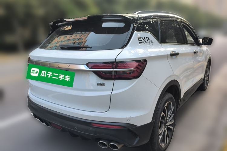 Used Geely Auto Coolray 2019 Sport Model 260T DCT Patrol China V Standard Rear Right 45 Deg