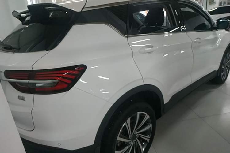Used Geely Auto Coolray 2019 260T DCT Explorer China V Standard Rear Right 45 Deg