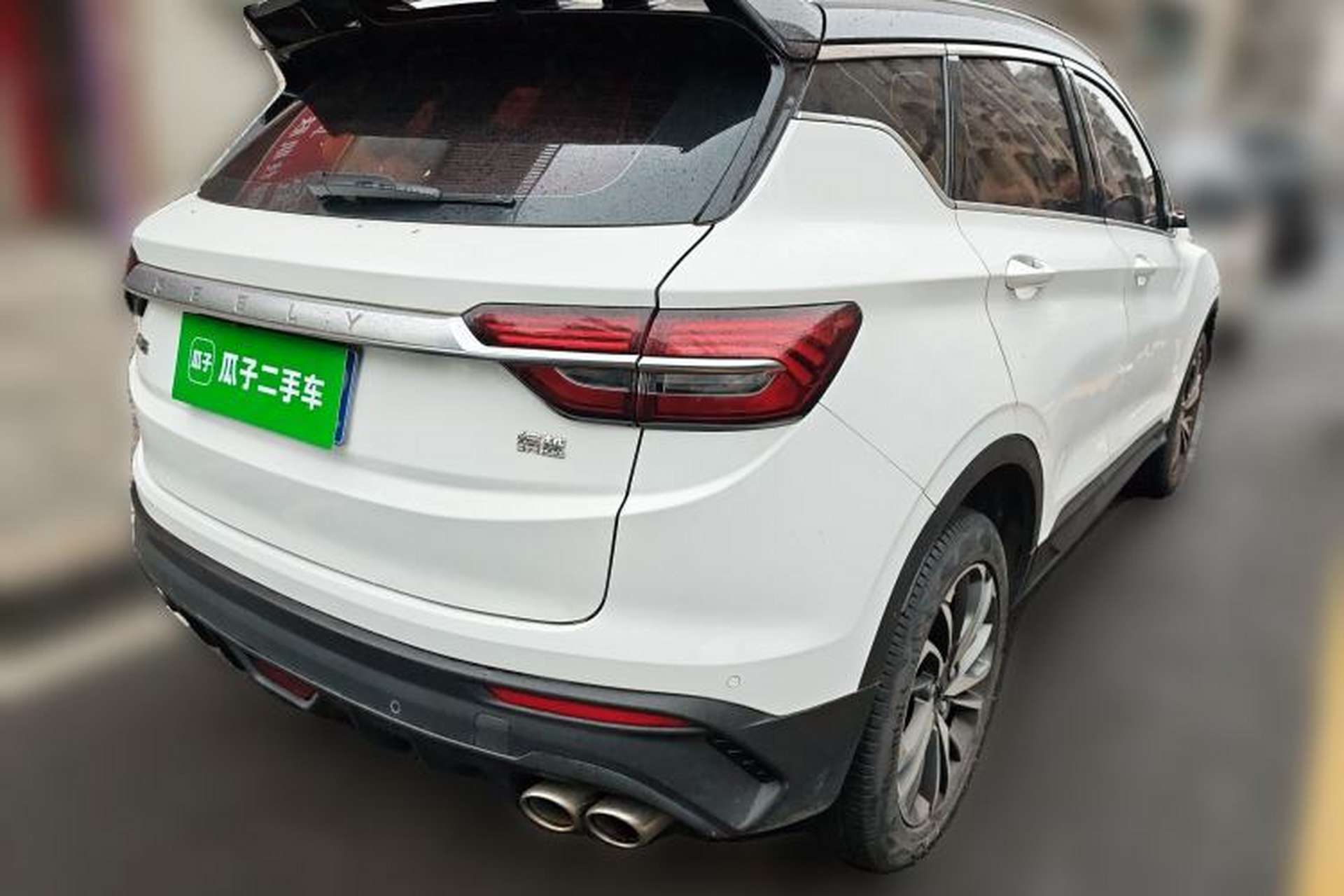 Used Geely Auto Coolray 2019 Sport Model 260T DCT Patrol China V Standard Rear Right 45 Deg