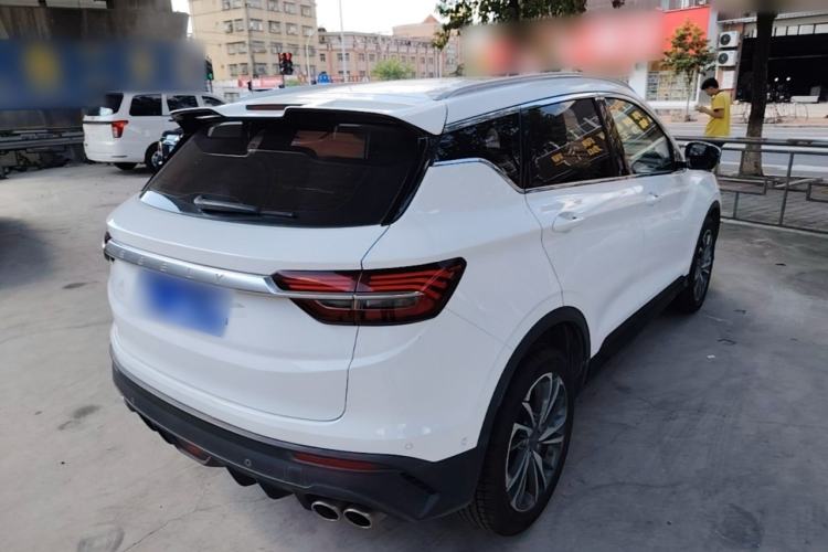Used Geely Auto Coolray 2019 Sport Model 260T DCT Battle China V Standard Rear Right 45 Deg