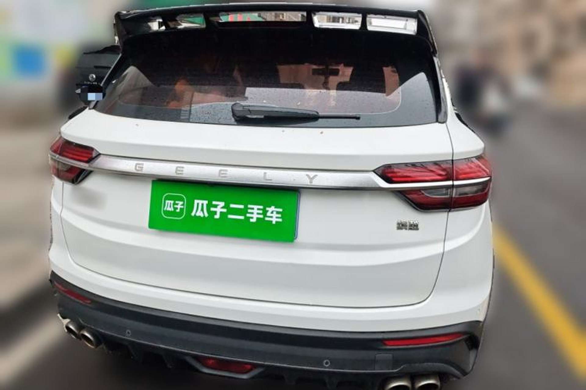 Used Geely Auto Coolray 2019 Sport Model 260T DCT Patrol China V Standard Rear