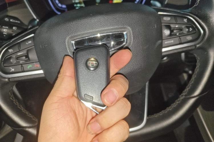 Used Geely Auto Coolray 2019 Sport Version 260T DCT Explorer China VI Standard Vehicle Key
