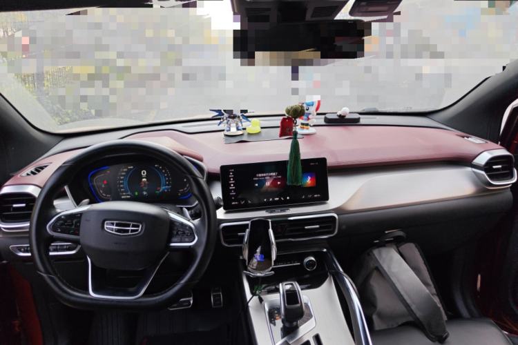 Used Geely Auto Coolray 2019 Sport Version 260T DCT Battle China VI Standard Center Console