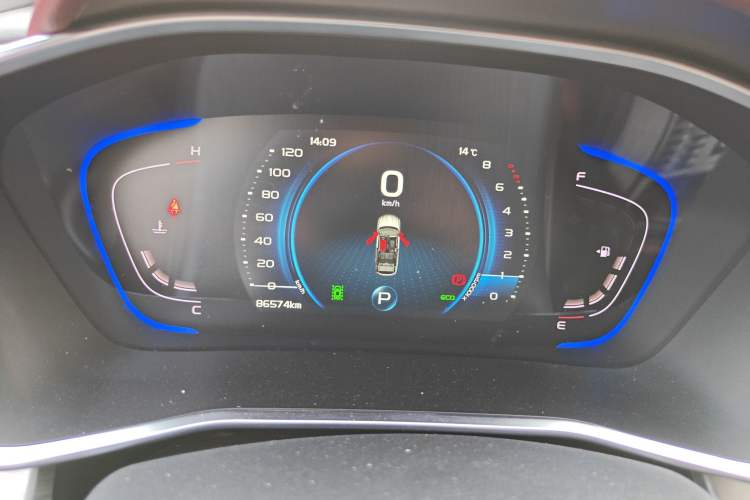 Used Geely Auto Coolray 2019 Sport Version 260T DCT Battle China VI Standard Instrument Cluster