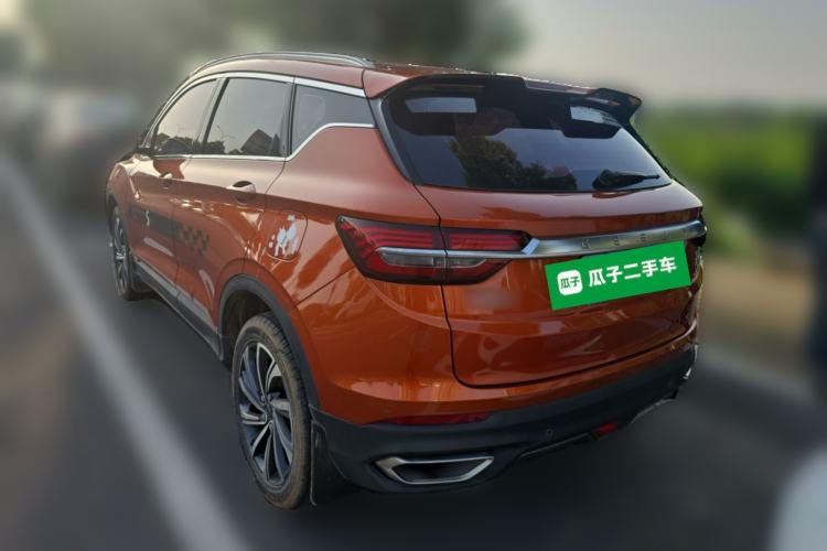 Used Geely Auto Coolray 2019 260T DCT Explorer China V Standard Rear Left 45 Deg