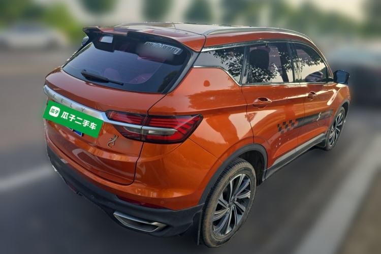 Used Geely Auto Coolray 2019 260T DCT Explorer China V Standard Rear Right 45 Deg