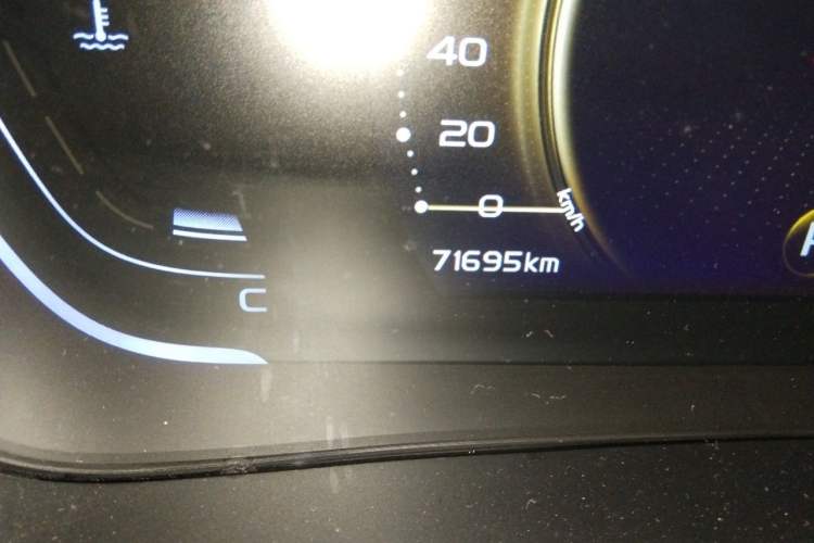 Used Geely Auto Coolray 2020 PRO 260T DCT Ranger Odometer Close Up