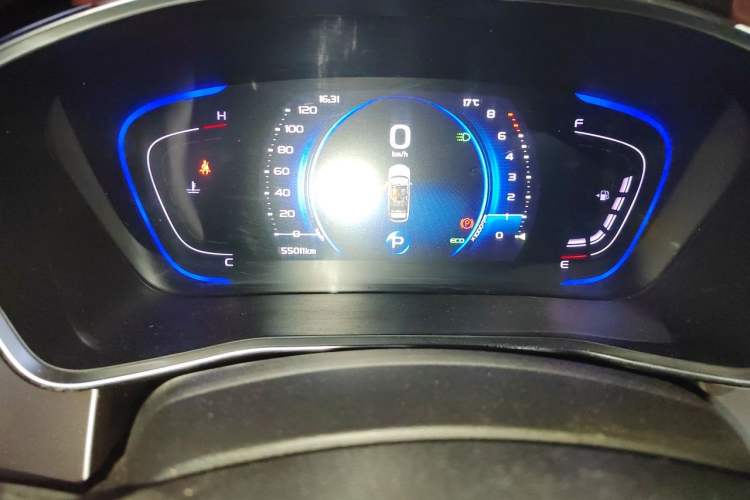 Used Geely Auto Coolray 2020 PRO 260T DCT Ranger Odometer Close Up