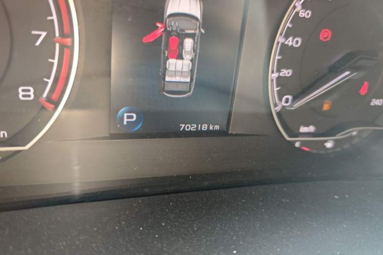 Used Geely Auto Coolray 2020 Facelift 240T DCT Hunter Odometer Close Up