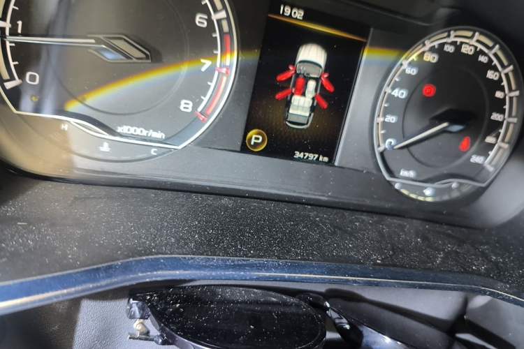 Used Geely Auto Coolray 2020 Facelift 240T DCT Hunter Odometer Close Up