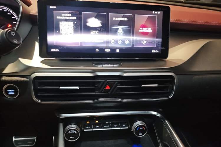 Used Geely Auto Coolray 2020 PRO 260T DCT Knight Audio And AC Panel