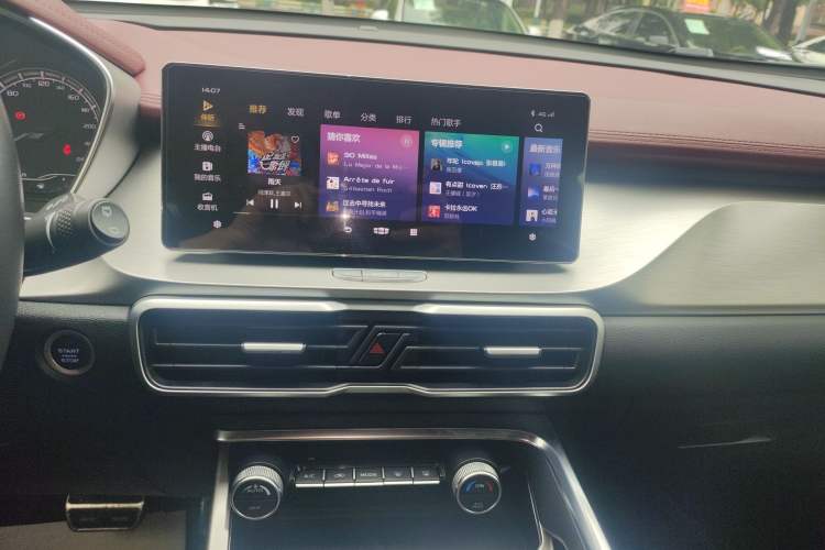 Used Geely Auto Coolray 2020 PRO 260T DCT Knight Audio And AC Panel