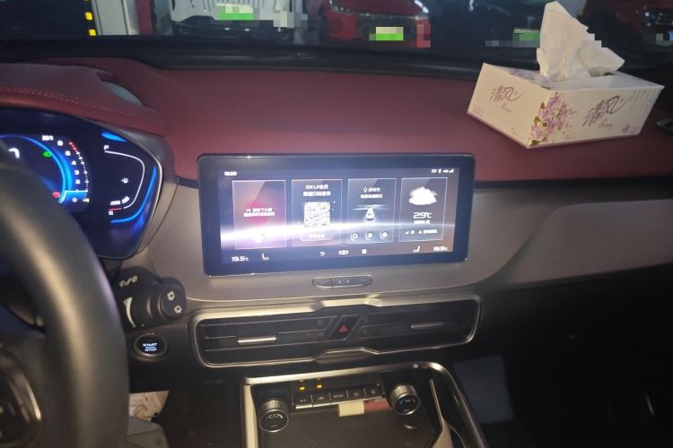 Used Geely Auto Coolray 2020 PRO 260T DCT Ranger Audio And AC Panel