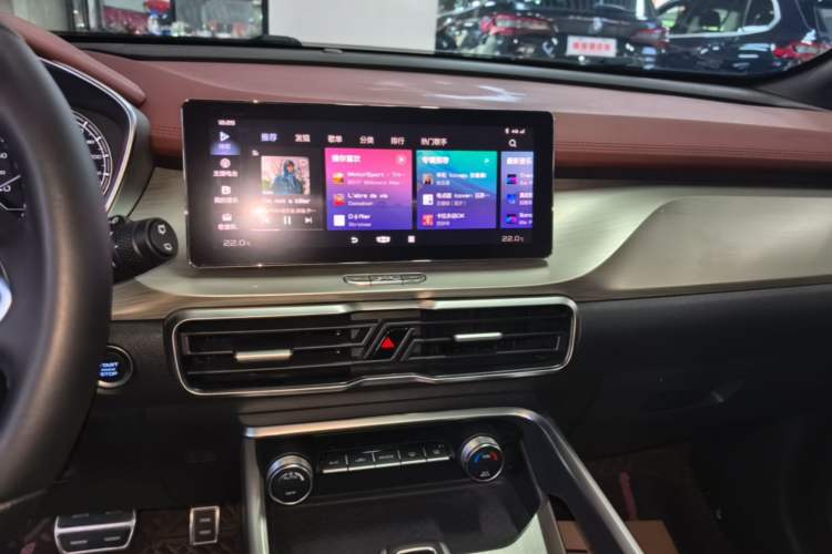 Used Geely Auto Coolray 2020 PRO 260T DCT Knight Audio And AC Panel
