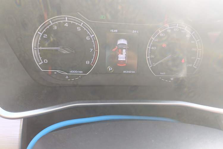 Used Geely Auto Coolray 2020 PRO 260T DCT Knight Odometer Close Up