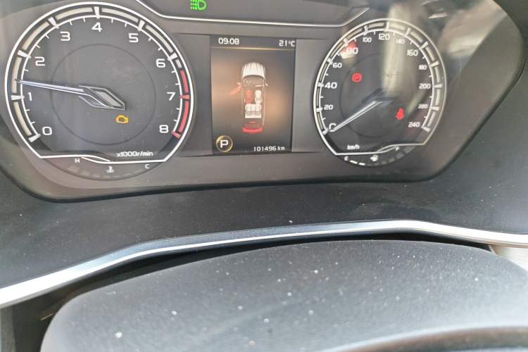 Used Geely Auto Coolray 2020 PRO 260T DCT Knight Odometer Close Up