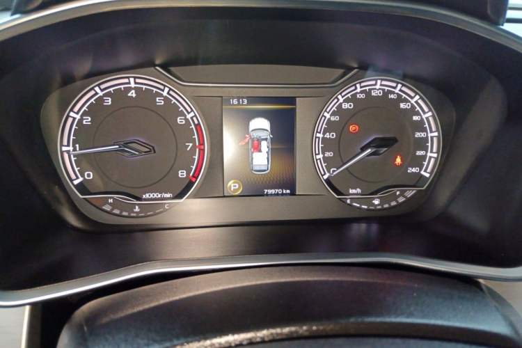 Used Geely Auto Coolray 2020 Facelift 240T DCT Hunter Odometer Close Up