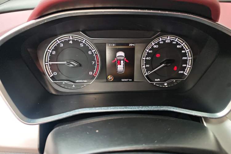 Used Geely Auto Coolray 2020 PRO 260T DCT Knight Odometer Close Up