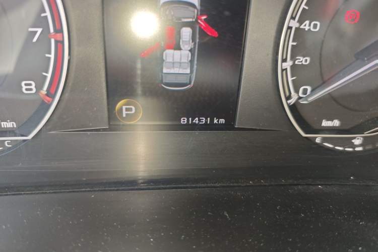 Used Geely Auto Coolray 2020 PRO 260T DCT Light Knight BSG Odometer Close Up
