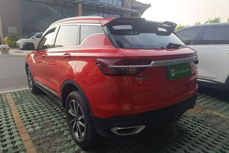 Used Geely Auto Coolray 2020 Facelift 240T DCT Hunter Rear Left 45 Deg