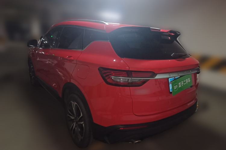 Used Geely Auto Coolray 2020 PRO 260T DCT Knight Rear Left 45 Deg