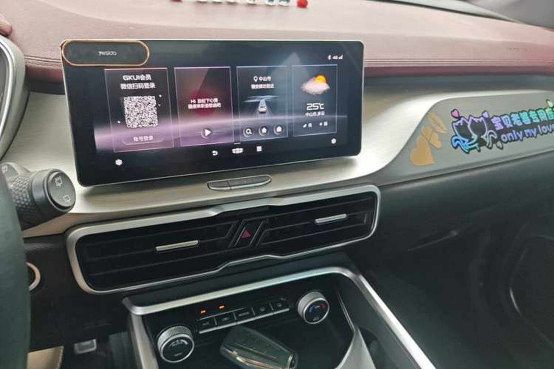 Used Geely Auto Coolray 2020 PRO 260T DCT Knight Audio And AC Panel