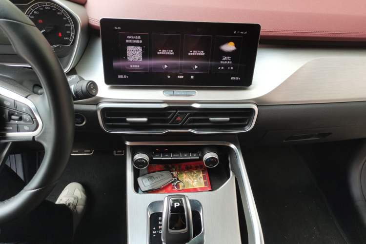 Used Geely Auto Coolray 2020 PRO 260T DCT Knight Audio And AC Panel
