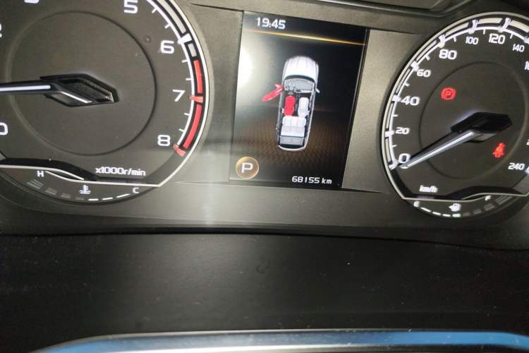 Used Geely Auto Coolray 2020 PRO 240T DCT Hunter Odometer Close Up