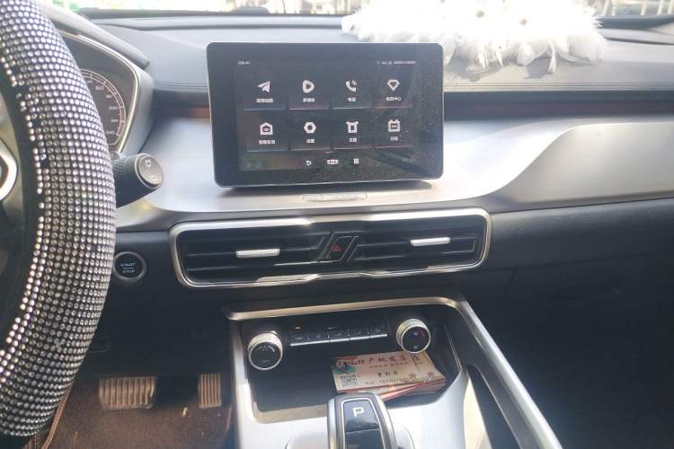 Used Geely Auto Coolray 2020 Facelift 240T DCT Hunter Audio And AC Panel