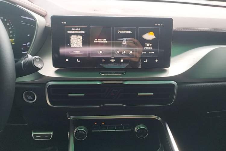 Used Geely Auto Coolray 2020 PRO 260T DCT Ranger Audio And AC Panel