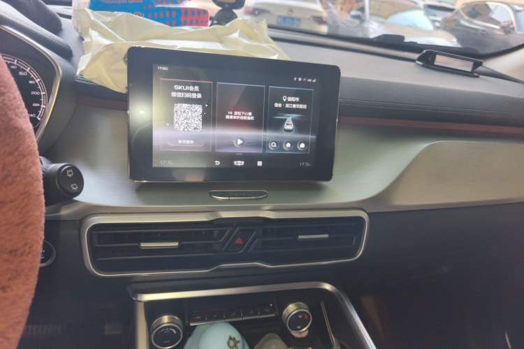 Used Geely Auto Coolray 2020 Facelift 240T DCT Hunter Audio And AC Panel