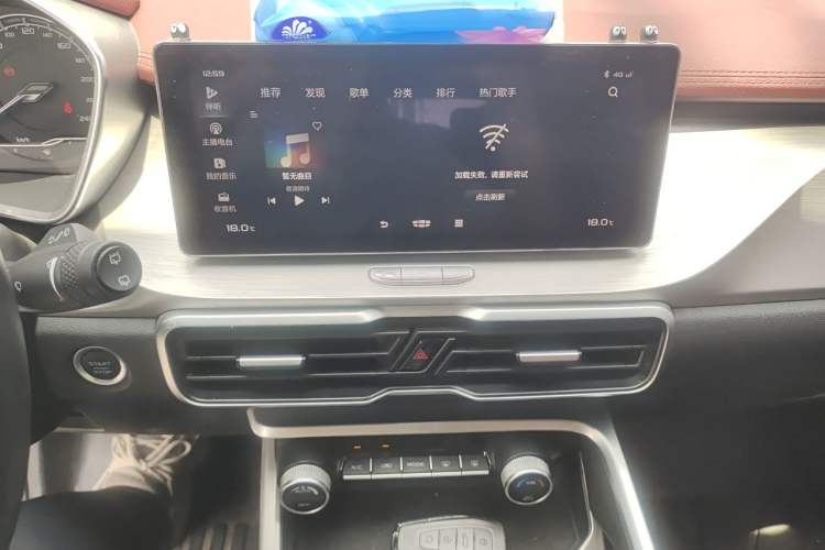 Used Geely Auto Coolray 2020 PRO 260T DCT Knight Audio And AC Panel