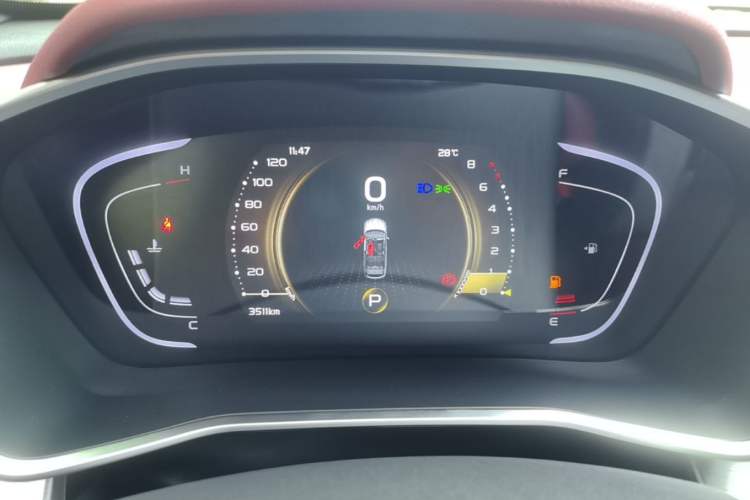 Used Geely Auto Coolray 2020 PRO 260T DCT Ranger Instrument Cluster