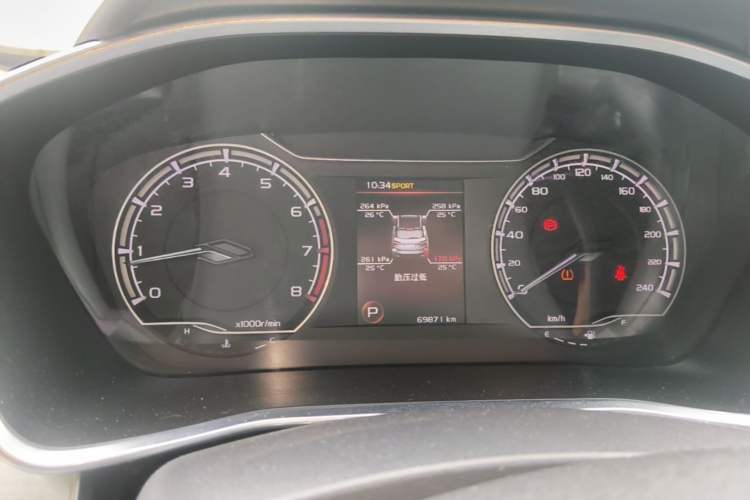 Used Geely Auto Coolray 2020 PRO 240T DCT Hunter Instrument Cluster