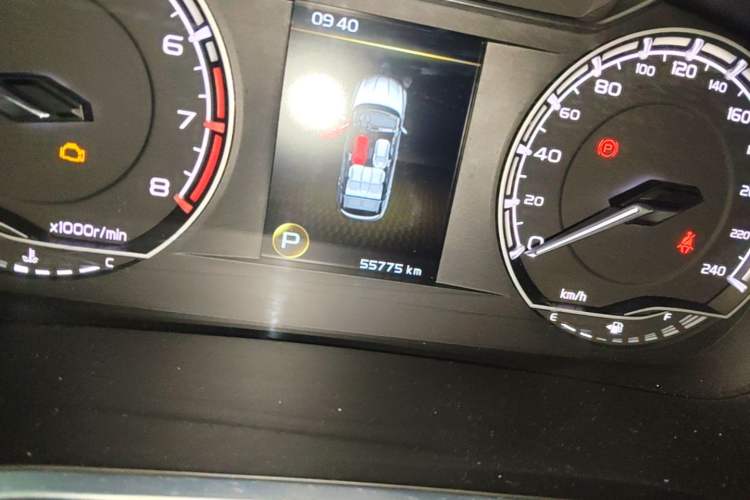 Used Geely Auto Coolray 2020 Facelift 240T DCT Hunter Odometer Close Up