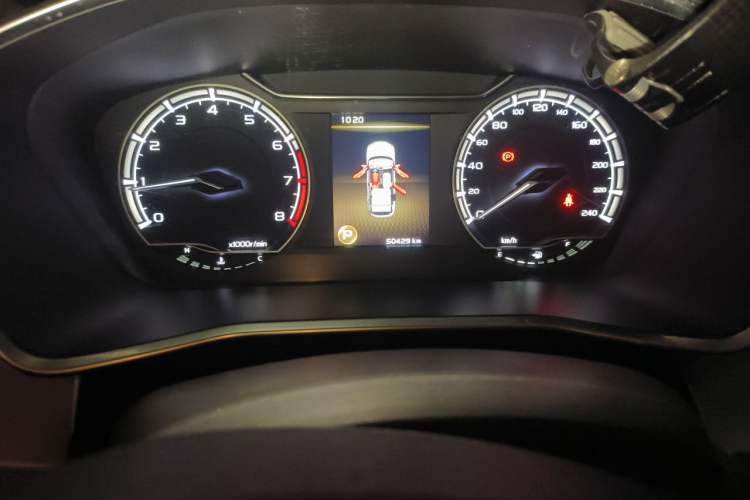 Used Geely Auto Coolray 2020 PRO 240T DCT Hunter Odometer Close Up
