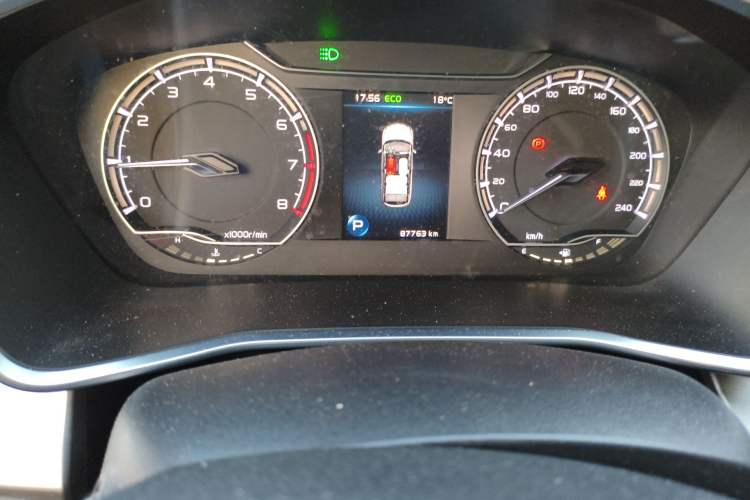 Used Geely Auto Coolray 2020 PRO 260T DCT Ranger Odometer Close Up