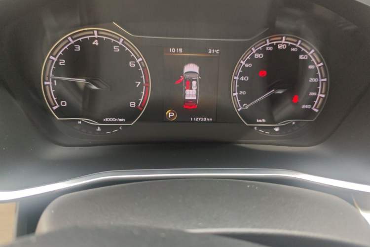 Used Geely Auto Coolray 2020 PRO 260T DCT Knight Odometer Close Up