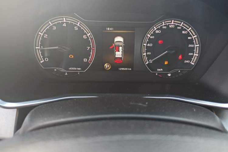 Used Geely Auto Coolray 2020 PRO 240T DCT Hunter Odometer Close Up