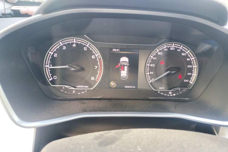 Used Geely Auto Coolray 2020 Facelift 240T DCT Hunter Odometer Close Up