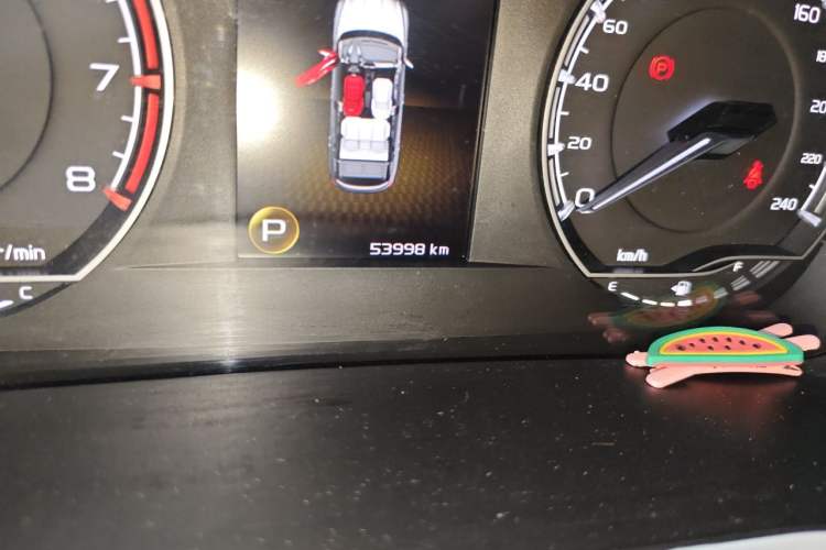 Used Geely Auto Coolray 2020 Facelift 240T DCT Hunter Odometer Close Up