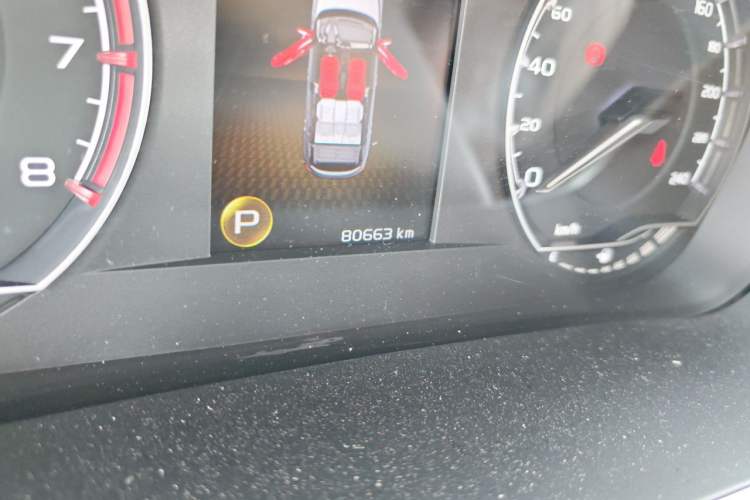 Used Geely Auto Coolray 2020 PRO 260T DCT Knight Odometer Close Up