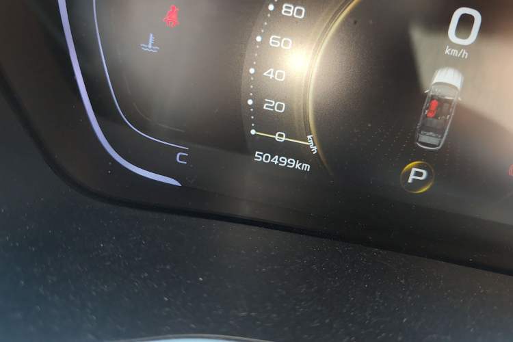 Used Geely Auto Coolray 2020 PRO 260T DCT Ranger Odometer Close Up