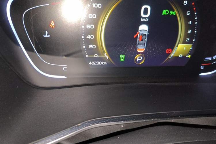 Used Geely Auto Coolray 2020 PRO 260T DCT Battle Odometer Close Up