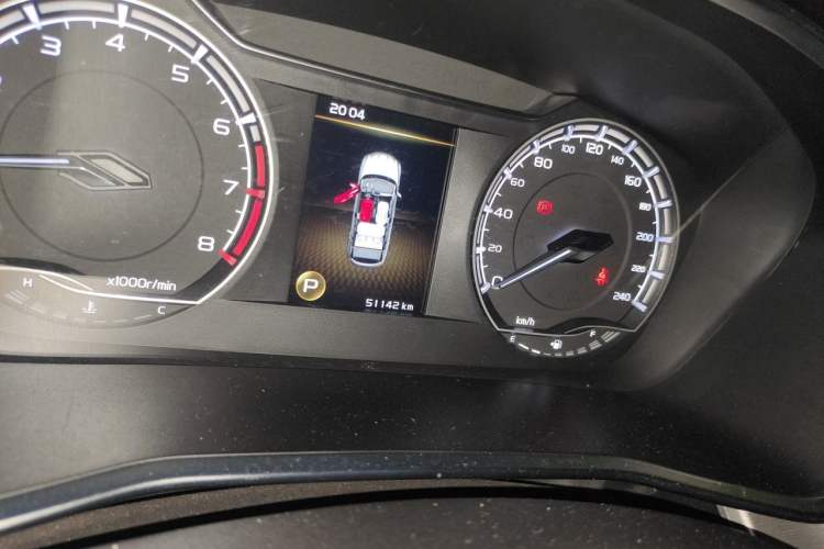 Used Geely Auto Coolray 2020 Facelift 240T DCT Hunter Odometer Close Up