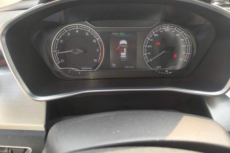 Used Geely Auto Coolray 2020 Facelift 240T DCT Hunter Odometer Close Up