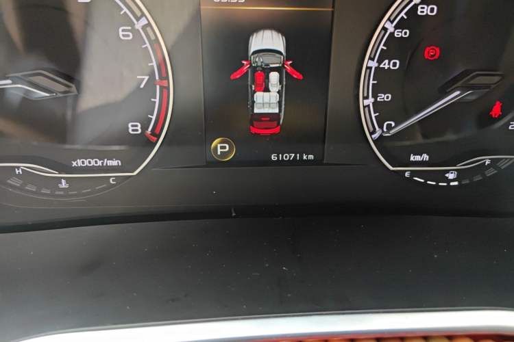 Used Geely Auto Coolray 2020 Facelift 240T DCT Hunter Odometer Close Up