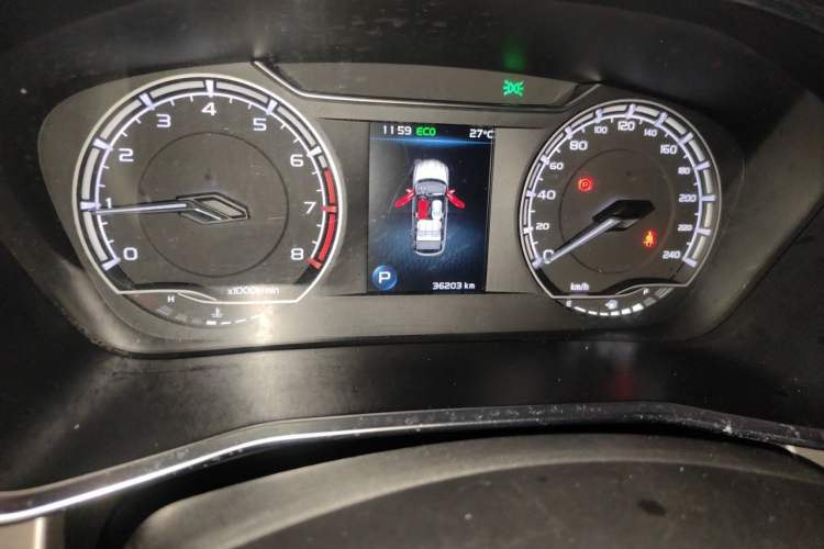 Used Geely Auto Coolray 2020 PRO 260T DCT Knight Odometer Close Up