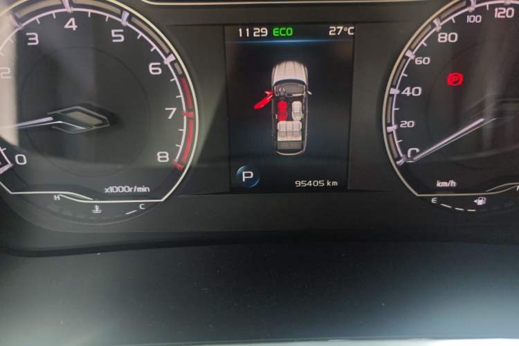 Used Geely Auto Coolray 2020 PRO 240T DCT Hunter Odometer Close Up