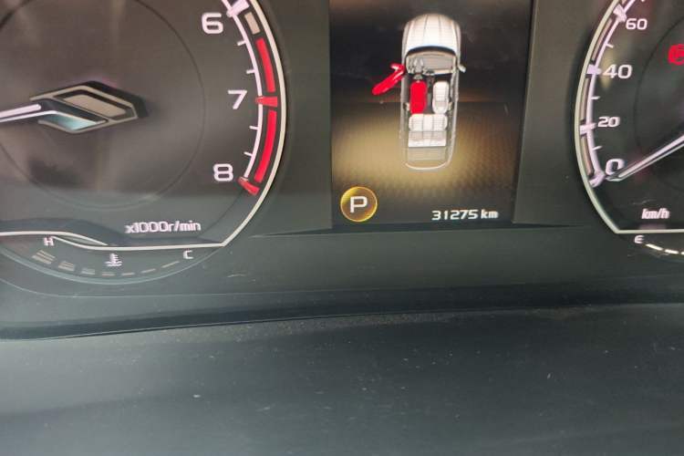 Used Geely Auto Coolray 2020 Facelift 240T DCT Hunter Odometer Close Up